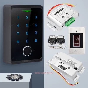 HOMSECUR APP WLAN Codeschloss Zutrittskontrolle Electrisches Türöffner NC Mode - Bild 1 von 10