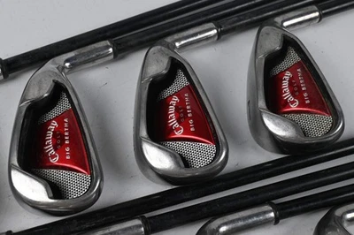 Callaway Big Bertha 2008 Irons / 4-PW+GW / Regular Flex Callaway 75 Shafts - Image 1 of 4