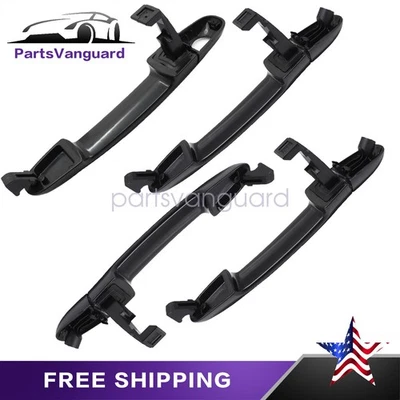 For Hyundai Sonata 2006-2010 NEW 4x Outside Exterior Door Handle Set FL FR RL RR - Image 1 of 4