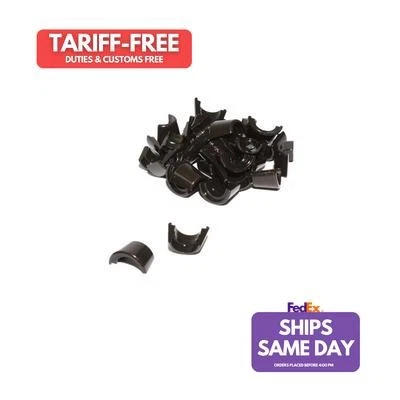 Comp Cams 630-16, Set of 16 Black Steel 10 Degree Valve Locks 11/32In -.050In W/ - Image 1 of 4