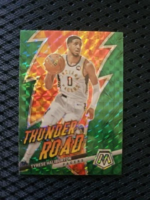 2022-23 Panini Mosaic - Thunder Road Tyrese Haliburton #3 - Image 1 of 2