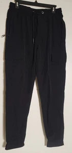 Aeropostale Cargo Jogginghose schwarz Reißverschlusstaschen Damengröße Small 29 x 28 - Bild 1 von 14