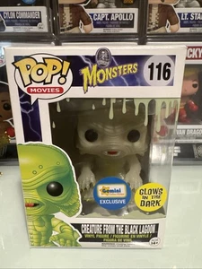 FUNKO POP! MONSTERS #116 CREATURE FROM THE BLACK LAGOON GITD Gemini Exclusive - Bild 1 von 6