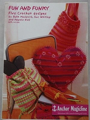Fun & Funky - 5 Crochet Designs  for Anchor Magicline - Image 1 of 2