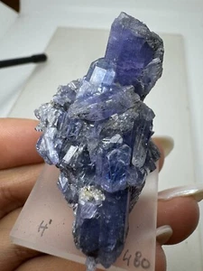 TANSANIT Kristall (19.6gr) Roh Heated Tanzanite Crystal rough - Picture 1 of 7