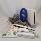 Nintendo Wii White Console - Rvl-001(aus) - With Wii Play & Accessories & Cables