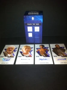 Topps Dr Who 2016 OVERSIZE 2,5x4,75" LOT Auto Autograph +BOX+ Bernard Cribbins - Bild 1 von 12