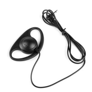 3.5mm D-Shape Only Earpiece Headset For Two Way Radios Walkie Radio - Picture 1 of 7