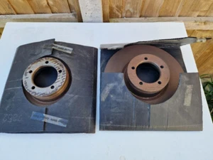 2x Genuine BMW New Old Stock E12 E3 E9 solid front brake discs 34111152089 - Picture 1 of 6