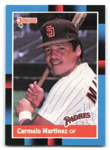 Carmelo Martinez 1988 Donruss BASEBALL #287 San Diego Padres - Picture 1 of 2