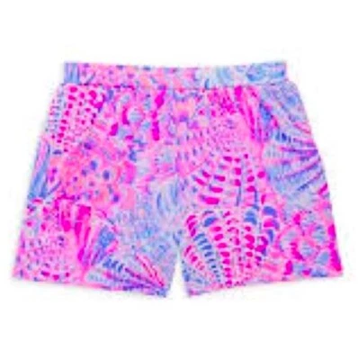 Шорты для девочек Lilly Pulitzer Ygritte Raz Berry Sea You Soon размер XL 12 14 - Изображение 1 из 4