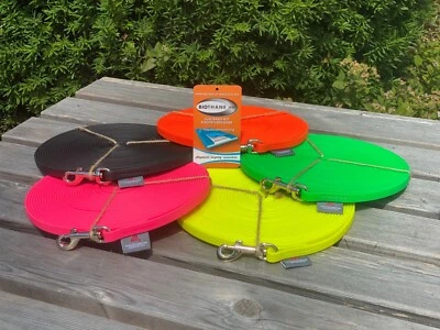 BioThane® Schleppleine genäht, mit Handschlaufe, 1m/3m/6m/10m in div. Breiten - Bild 1 von 3