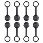 8xGas Can Rear Vent Cap Gasket Leash With O Ring For Gott Rubbermaid Midwest