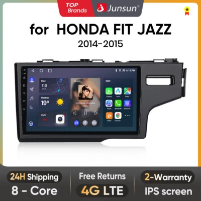 6+128GB For Honda FIT JAZZ 2014-2015 Android13 9" Car Stereo Radio GPS Navi WiFi - Image 1 of 4