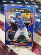 2022 Panini Prizm Draft Picks Jud Fabian Blue Prizm Color Match  #PDP67 Florida