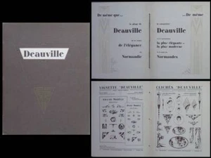 CATALOGUE "DEAUVILLE" - 1925 - FONDERIE TYPOGRAPHIQUE FRANCAISE, TYPOGRAPHIE - Picture 1 of 1