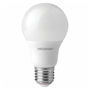Megaman LED 6W 240V Dimmable Classic GLS Warm White Opal Light Bulb, Replaces...