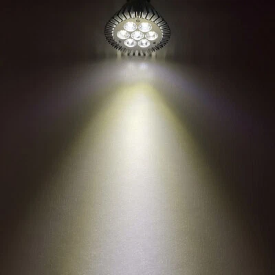 21W Neutral White 4000K~4500K LED Lamp Spot Light Bulb F Aquarium PAR30 E26 E27 - Image 1 of 4