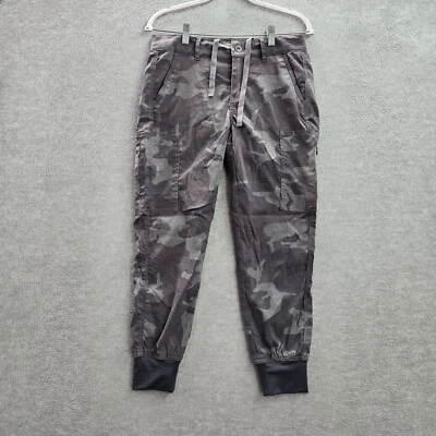 Pantalones Prana Mujer 4 Gris Camuflaje Carga Halle Jogger Aire Libre Senderismo Cordón Foto 1 de 4