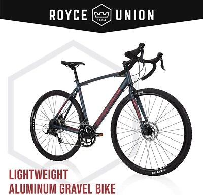 Royce Union Men's' Gravel Bike 27.5" or 700c Wheels, Lightweight Aluminum NEW - Image 1 of 4