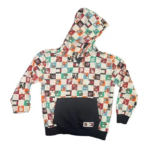 Hilfiger X Space Jam All Over Print Space Jam Pullover Hoodie New Legacy Boys L - Picture 1 of 5