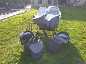 Zwillings Kinderwagen, Geschwisterwagen - Bild 1 von 8