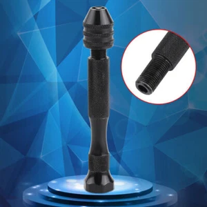 0.3-3.6mm Grasp Range Chuck Hand Twist Drill with 25 HSS Drill Bits Wood - Picture 1 of 12