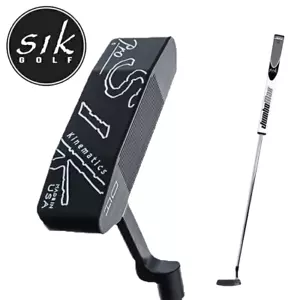 MINT Golf Putter SIK Golf Kinematics Pro Black Arm Lock 40inch Original Steel - Picture 1 of 7