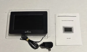 Hallmark 7 Inch Digital Picture frame 1690-32BK - Picture 1 of 7