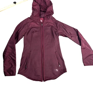 The North Face womens XS jacket Boysenberry Zip Hooded winter lightweight - Picture 1 of 14