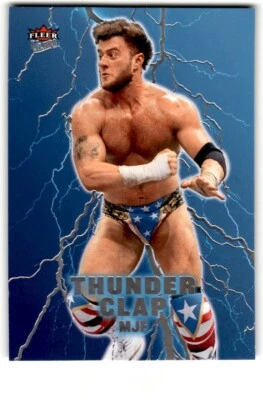 2025 Fleer Ultra AEW Thunder Clap CDD Exclusive MJF #6 - Image 1 of 2