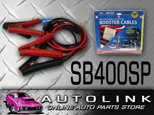 Projecta SB400SP Surge Protected Protector 400AMP Cables Jump Jumper Leads Start - Picture 1 of 9