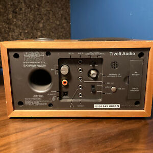 Tivoli Audio Model Three 3 AM/FM Radio Alarm Clock AUX input