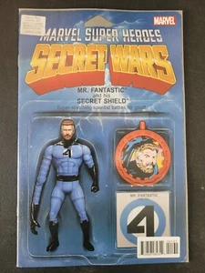 SECRET WARS JOURNAL #1 (2015) MR FANTASTIC ACTION FIGURE VARIANT COVER - Picture 1 of 2