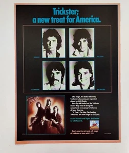 1978 TRICKSTER trade print ad debut album release [11x14] - Picture 1 of 5