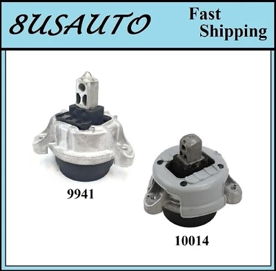 2PCS FRONT MOTOR MOUNT FIT BMW 740I 2010-2012, 740LI 2011-2012 3.0L GAS - Image 1 of 4