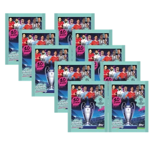 Topps Champions League Sticker 2022/23 - 10x Booster  2022-2023 - Picture 1 of 1