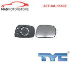 REAR VIEW MIRROR GLASS LHD ONLY RIGHT TYC 325-0055-1 P FOR SUZUKI WAGON R+