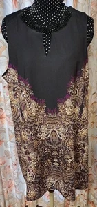 STAR BY JULIEN MACDONALD Size 18 SLEEVELESS TUNIC TOP. EXCELLENT CONDITION. - Picture 1 of 3