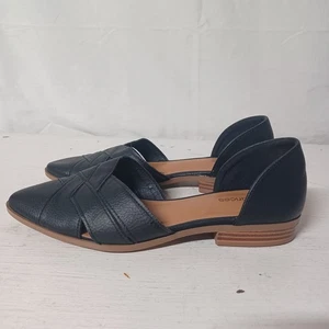 Maurices Black Womens 8M Slip On Shoes Super Cush Shelby D'Orcey Flat 215498 - Picture 1 of 6