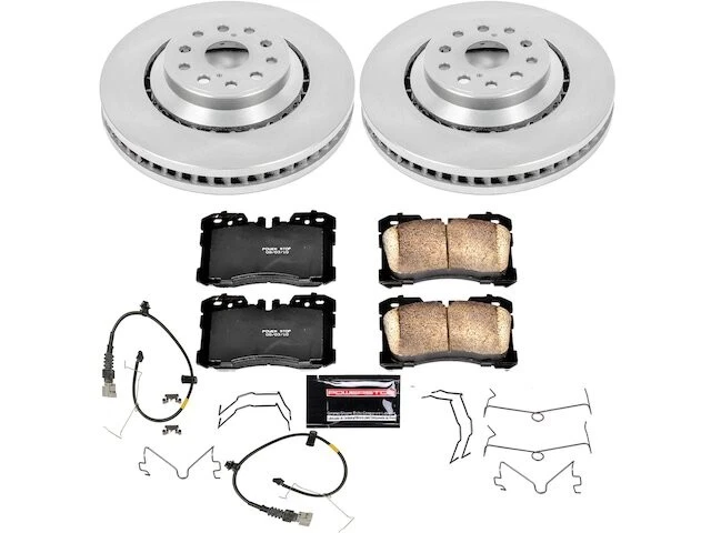 Kit de pastillas de freno delanteras y rotor 67HBDB18 para Lexus LS600h LS460 2008 2007 2009 Foto 1 de 1