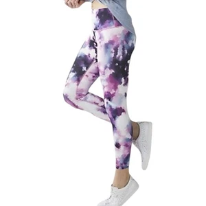 Leggings Lululemon para mujer 6 púrpura rosa tie dye tiro alto 7/8 yoga atléticos - Imagen 1 de 12
