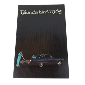 1965 Ford Thunderbird Vintage Original 20-page Car Dealer Sales Brochure Catalog - Picture 1 of 6