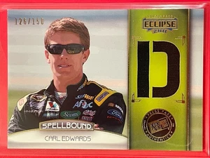 2011 Press Pass Eclipse Carl Edwards Spellbound Swatches /150 #SB-CE2 - Picture 1 of 3
