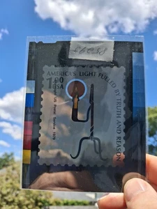 1,00 $ KERZE - 1979 #1266 USPS Overheadprojektor Negativ - Bild 1 von 3