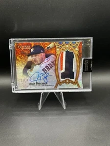 2022 Topps Dynasty Alex Bregman Auto 3 Color Patch 10/10 Bookend 🔥 - Picture 1 of 2