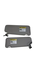2010-2015 Mazda CX-90 Driver & Passenger Left Right Sun Visor Grey Fits C331 - Picture 1 of 10