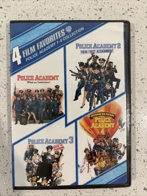 Police Academy 1-4 DVD  NEW - Image 1 of 4