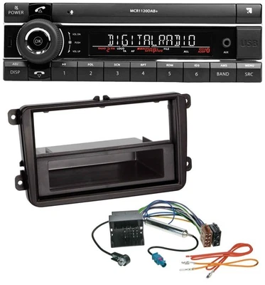 Kienzle Bluetooth MP3 USB DAB Autoradio für Skoda Praktik / Superb / Yeti - Bild 1 von 4