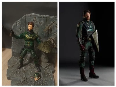 3.75"  1:18 Custom Action Figure Soldier Boy Invincible MARVEL UNIVERSE SCALE - Image 1 of 4